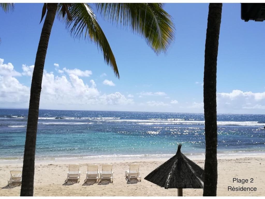 Studio Village Vacances,Vue Mer, Plage A 30M ,Wifi A Sainte Anne Экстерьер фото