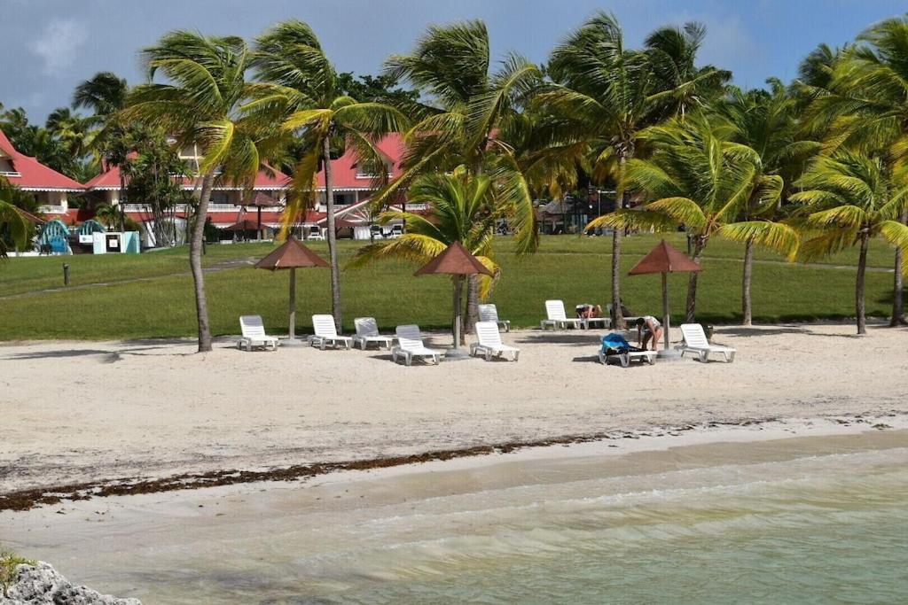 Studio Village Vacances,Vue Mer, Plage A 30M ,Wifi A Sainte Anne Экстерьер фото