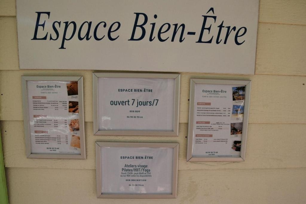 Studio Village Vacances,Vue Mer, Plage A 30M ,Wifi A Sainte Anne Экстерьер фото
